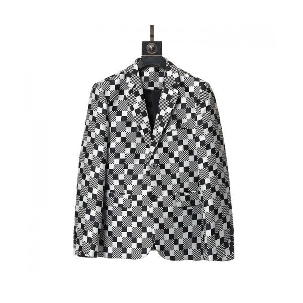 Louis vuitton  Mens Logo Suit Jackets Black - 루이비통 2021 남성 로고 슈트 자켓 Lou03651x Size(m - 3xl) 블랙