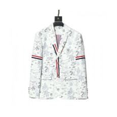 Thom Browne  Mens Casual Cotton Suit Jackets White - 톰브라운 2021 남성 캐쥬얼 코튼 슈트 자켓 Thom01450x Size(m - 3xl) 화이트