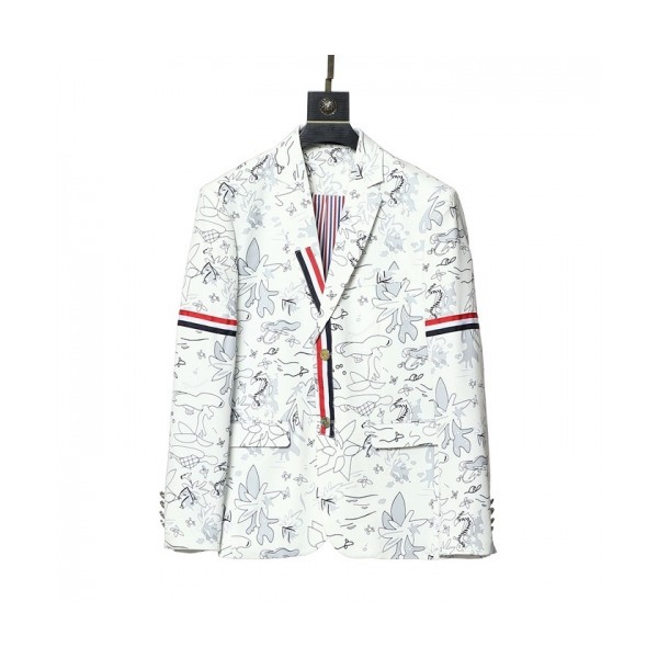 Thom Browne  Mens Casual Cotton Suit Jackets White - 톰브라운 2021 남성 캐쥬얼 코튼 슈트 자켓 Thom01450x Size(m - 3xl) 화이트