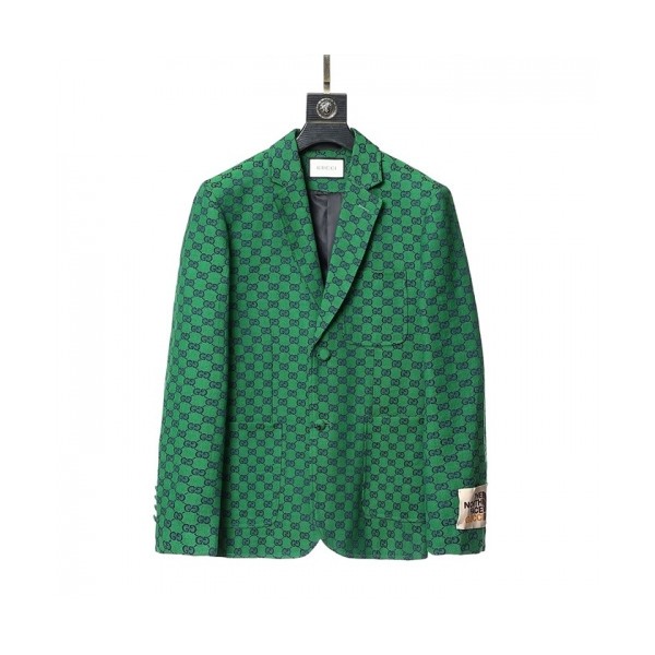 Gucci  Mens Casual Logo Suit Jackets Green - 구찌 2021 남성 캐쥬얼 로고 슈트 자켓 Guc04119x Size(m - 3xl) 그린