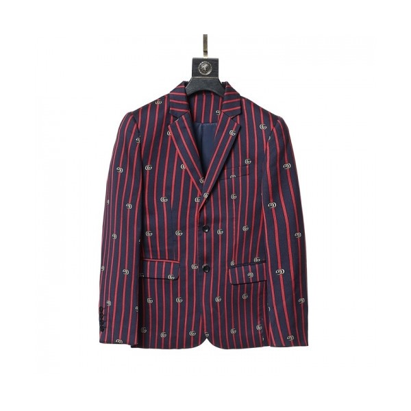 Gucci  Mm/Wm Casual Logo Suit Jackets Navy - 구찌 2021 남/녀 캐쥬얼 로고 슈트 자켓 Guc04129x Size(m - 3xl) 네이비