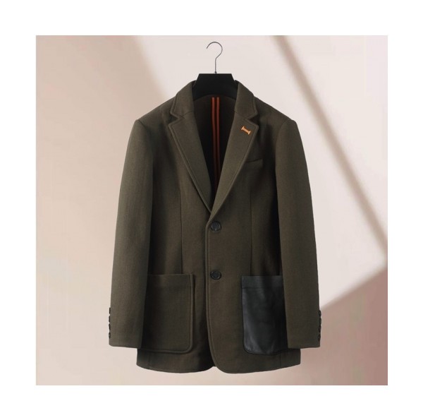 Hermes  Mens Business Wool Suit Jackets Khaki - 에르메스 2021 남성 비지니스 울 슈트 자켓 Her0702x Size(m - 2xl) 카키