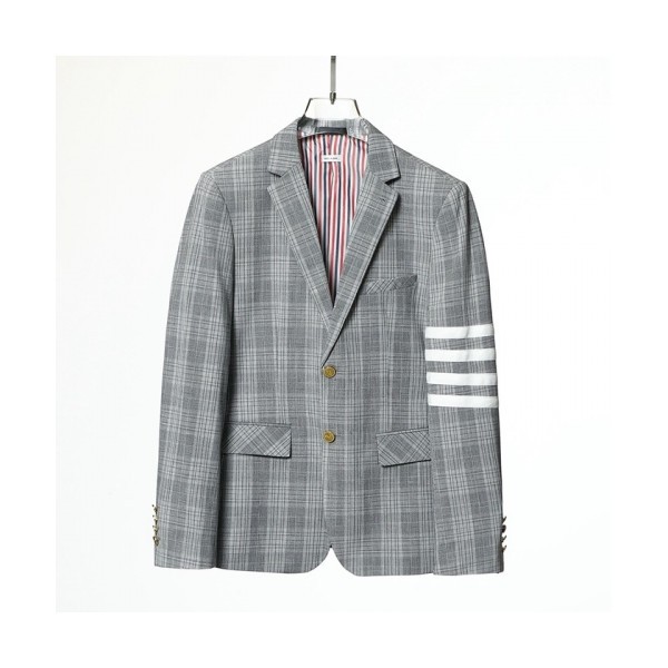 Thom Browne  Mens Casual Cotton Suit Jackets Gray - 톰브라운 2021 남성 캐쥬얼 코튼 슈트 자켓 Thom01463x Size(1 - 5) 그레이