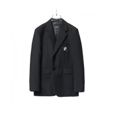 WELLDONE  Mm/Wm Retro Suit Jackets Black - 웰던 2021 남/녀 레트로 오버사이즈 슈트 자켓 Wel0015x Size(s - l) 블랙