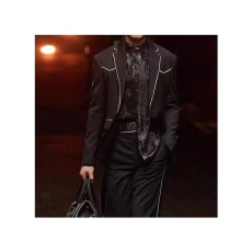 입생로랑 남성 블랙 슈트 자켓 - Saint Laurent Mens Black Jackets - ysl0144x