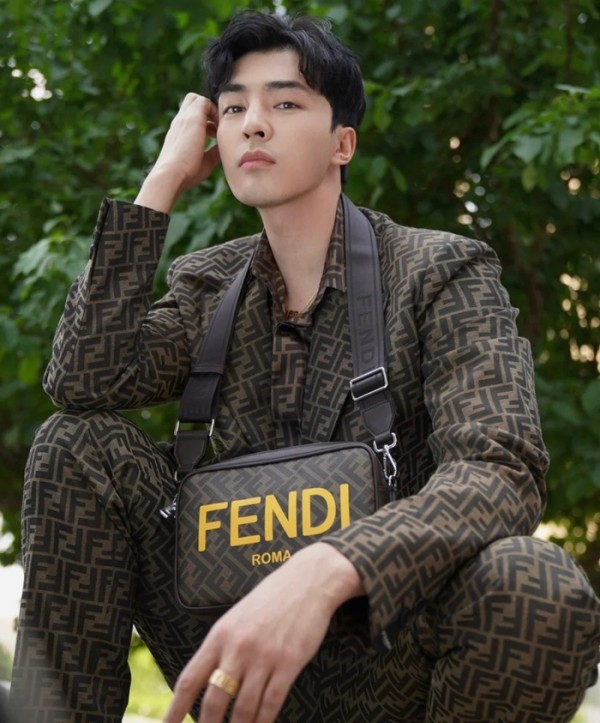 펜디 남성 모던 카키 슈트 자켓 - Fendi Mens Khaki Suit Jackets - fe184x
