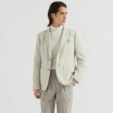 브루넬로쿠치넬리 남성 슈트 자켓 - Brunello Cucinelli Mens Suit Jacket - brc12470x