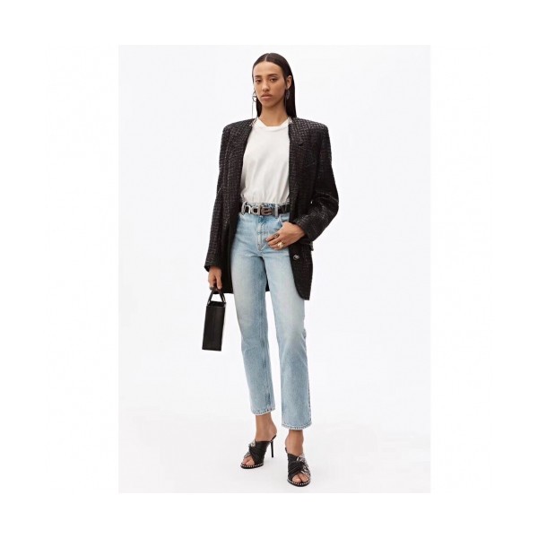 Alexsander Wang Womens Classic Denim Pants - 알렉산더왕 2019 여성 로고 클래식 데님 팬츠 Alw0012x.Size(25 - 30).블루