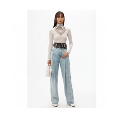 Alexsander Wang Womens Classic Denim Pants - 알렉산더왕 2019 여성 로고 클래식 데님 팬츠 Alw0023x.Size(26 - 29).블루