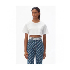 Alexsander Wang Womens Logo Classic Denim Pants - 알렉산더왕 2019 여성 로고 클래식 데님 팬츠 Alw0036x.Size(s - l).블루