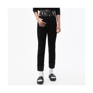 Alexsander Wang Womens Casual Denim Pants - 알렉산더왕 2019 여성 캐쥬얼 데님 기모 팬츠 Alw0039x.Size(25 - 30).블랙