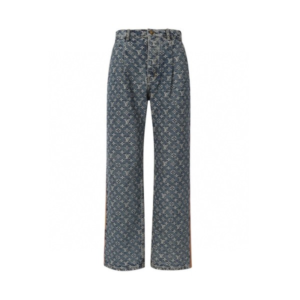 루이비통 남성 모노그램 청바지 - Louis vuitton Mens Monogram Jeans - lvc6936x