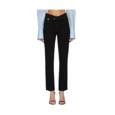 매장판]Alexsander Wang 2020 Womens Logo Classic Denim Pants - 알렉산더왕 2020 여성 로고 클래식 청바지 Alw0091x.Size(25 - 30).블랙