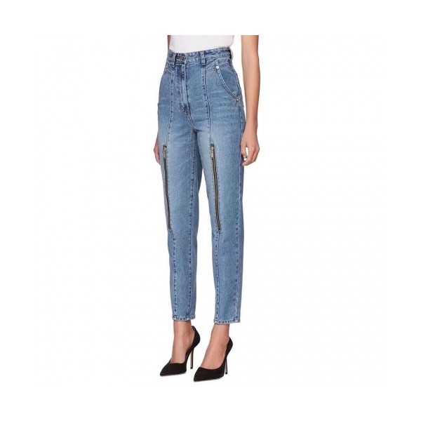 매장판]Alexsander Wang 2020 Womens Logo Classic Denim Pants - 알렉산더왕 2020 여성 로고 클래식 데님 팬츠 Alw0119x.Size(s - l).블루