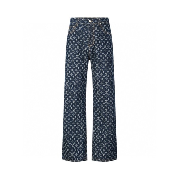 루이비통 남성 트렌디 청바지 - Louis vuitton Mens Trendy Jeans - lvc7895x