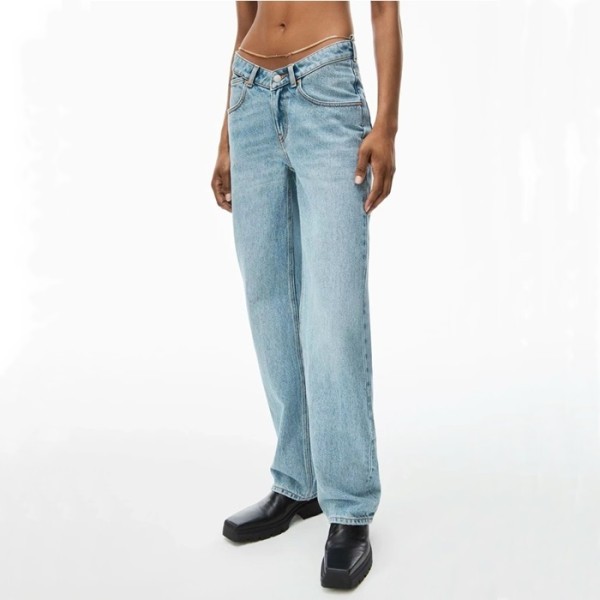 알렉산더왕 여성 블루 청바지 - Alexander wang Womens Blue Jeans - alc239x