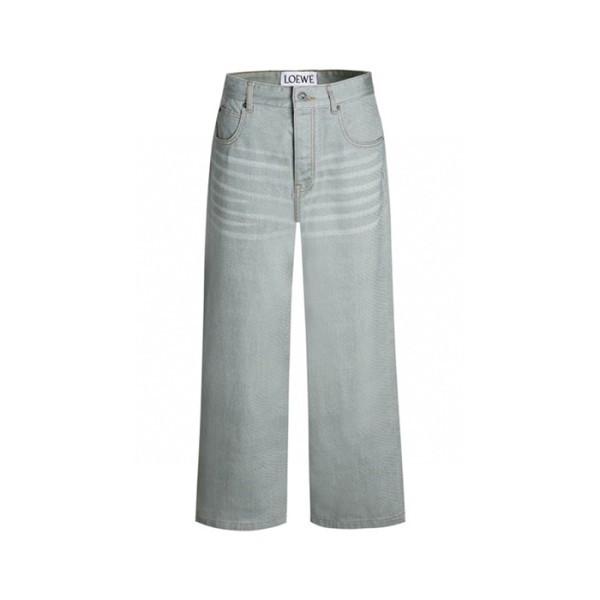 로에베 남성 클래식 청바지 - Loewe Mens Classic Jeans - loc8081x
