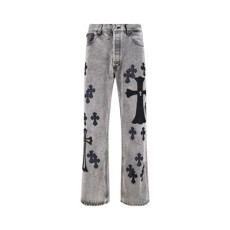 크롬하츠 남성 클래식 청바지 - Chrom Hearts Mens Classic Jeans - chc8208x