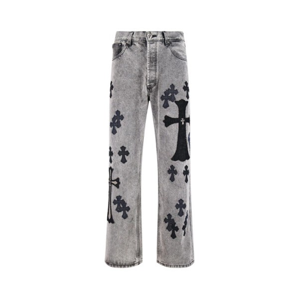 크롬하츠 남성 클래식 청바지 - Chrom Hearts Mens Classic Jeans - chc8208x
