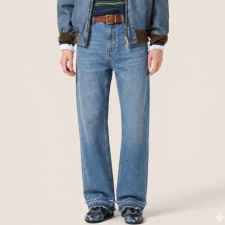 미우미우 여성 빈티지 청바지 - Miumiu Womens Vintage Jeans - mic12445x