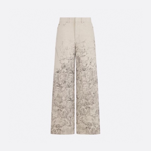 디올 여성 플레어 진 - Dior Womens Flare Jeans - dic12626x