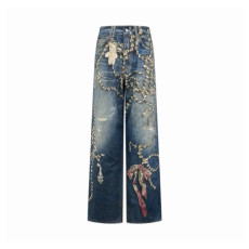 아크네 남/녀 트롱프뢰유 청바지 - Acne Studios Unisex Trompe-L’ŒIL Jeans - anc13711x