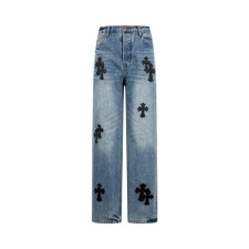크롬하츠 남성 클래식 청바지 - Chrom Hearts Mens Classic Jeans - chc12699x