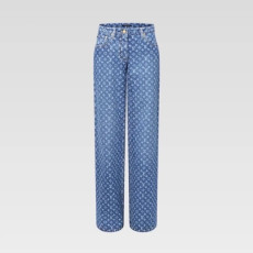 루이비통 여성 모노그램 청바지 - Louis vuitton Womens Monogram Jeans - lvc15117x