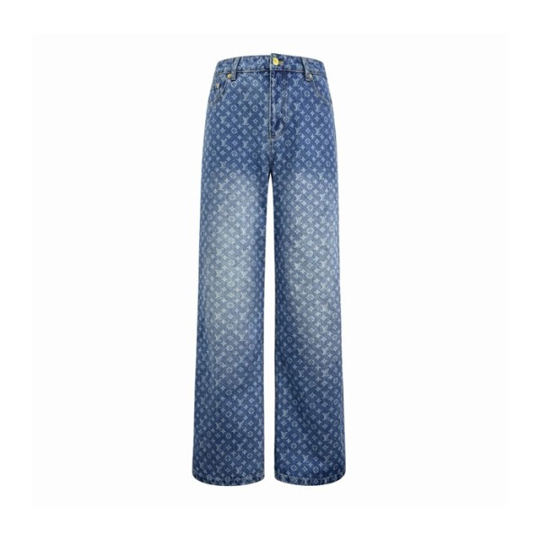 루이비통 여성 모노그램 청바지 - Louis vuitton Womens Monogram Jeans - lvc15521x