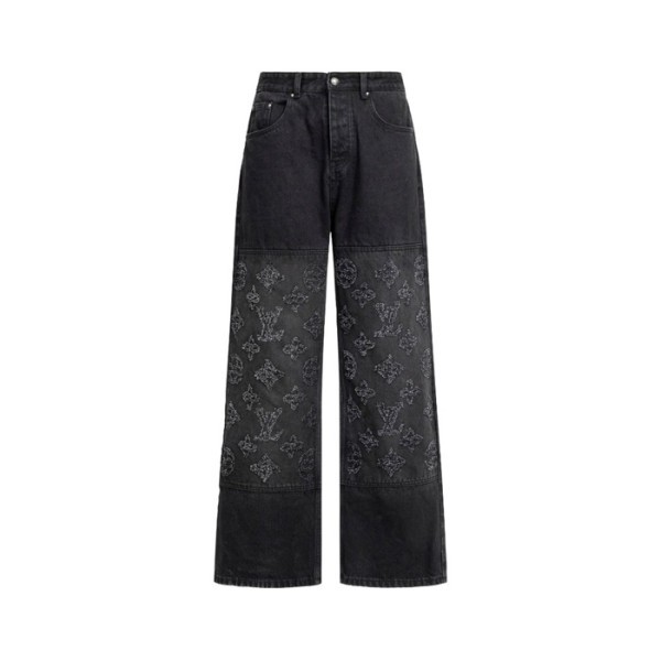 루이비통 남성 트렌디 청바지 - Louis vuitton Mens Trendy Jeans - lvc12998x