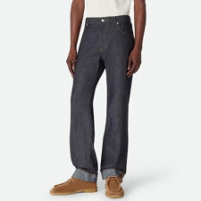 보테가 베네타 남성 워싱 와이드 레그 진 - Bottega veneta Mens Rinsed Wide-leg Jeans - bvc14376x