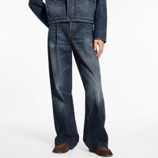 루이비통 남성 트렌디 청바지 - Louis vuitton Mens Trendy Jeans - lvc15205x