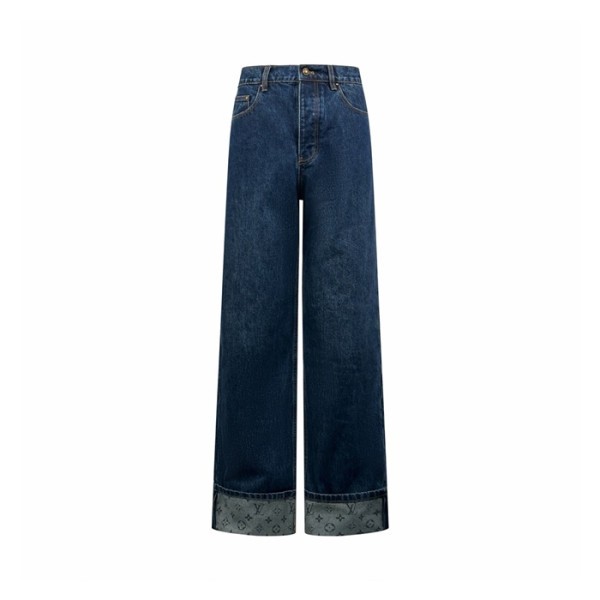루이비통 남성 트렌디 청바지 - Louis vuitton Mens Trendy Jeans - lvc15524x