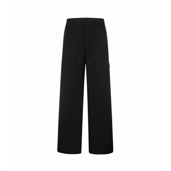 루이비통 남성 가죽 시그니처 포켓 스케이트 팬츠 - Louis vuitton Mens Leather Signature Pockets Skate Pants - lvc15526x
