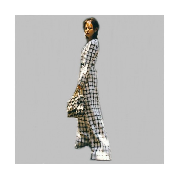 Chanel Womens Coco Trendy Tweed Pants - 샤넬 여성 코코 드렌디 트위드 - cnl470x