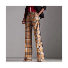 Burberry Womens Vintage Classic Cotton Pants - 버버리 여성 빈티지 클래식 코튼 팬츠 Bur02555x