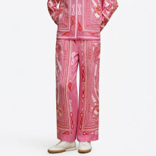 에르메스 여성 캔디 리브리스 실크 팬츠 - Hermes Womens Candy Libris Silk Trousers - hec14554x