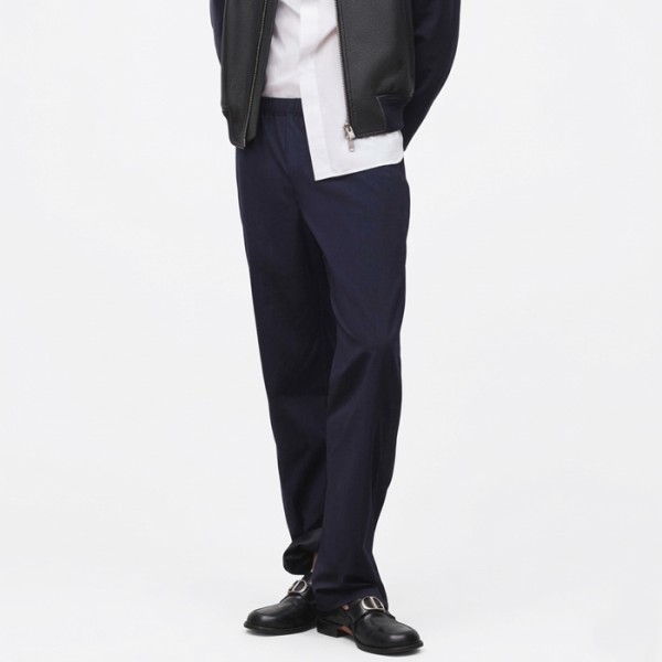 디올 남성 몽테뉴 자수 트랙 팬츠 - Dior Mens Montaigne Embroidered Track Pants - dic14164x