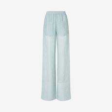펜디 여성 FF 번아웃 팬츠 - Fendi Womens FF Burnout Trousers - fec15877x