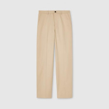 구찌 남성 자수 트윌 팬츠 - Gucci Mens Embroidery Twill Pants - guc14373x