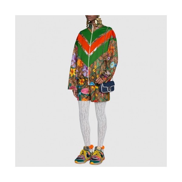 구찌]Gucci 2020 Womens Trendy Flower Short Pants - 구찌 2020 여성 트렌디 플라워 반바지 Guc02013x.Size(s - l).브라운