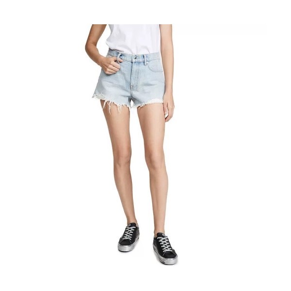 알렉산더왕]Alexander wang 2020 Womens Modern Denim Short Trousers - 알렉산더왕 2020 여성 모던 데님 반바지 Ale0078x.Size(25 - 30).블루