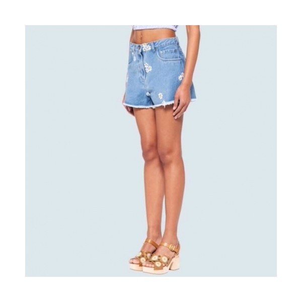 Miumiu Ladies Half-pants - 미우미우 여성 캐쥬얼 반바지 - miu191x