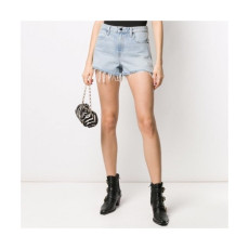 알렉산더왕]Alexander wang 2020 Womens Modern Denim Short Trousers - 알렉산더왕 2020 여성 모던 데님 반바지 Ale0121x.Size(26 - 30).블루