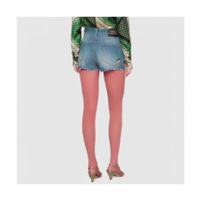 Gucci 2020 Womens Initial Logo Half-pants Blue - 구찌 2020 여성 이니셜 로고 반바지 Guc03694x Size(s - l) 블루