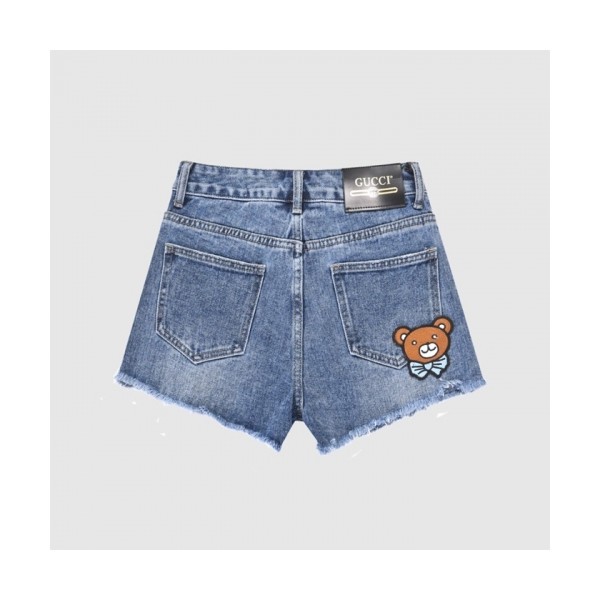 Gucci  Womens Initial Logo Half-pants Blue - 구찌 2021 여성 이니셜 로고 반바지 Guc03758x Size(s - xl) 블루