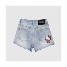 Gucci  Womens Initial Logo Half-pants Blue - 구찌 2021 여성 이니셜 로고 반바지 Guc03759x Size(s - xl) 블루