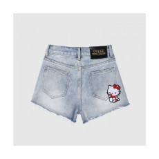 Gucci  Womens Initial Logo Half-pants Blue - 구찌 2021 여성 이니셜 로고 반바지 Guc03759x Size(s - xl) 블루