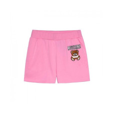 Moschino  Womens Logo Cotton Training Half-pants Pink - 모스키노 2021 여성 로고 코튼 트레이닝 반바지 Mos0180x Size(xs - l) 핑크