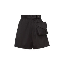 프라다 여성 모던 블랙 반바지 - Prada Womens Black Half-pants - pr336x